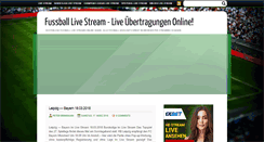 Desktop Screenshot of fussball-live-stream.net