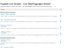 Tablet Screenshot of fussball-live-stream.net